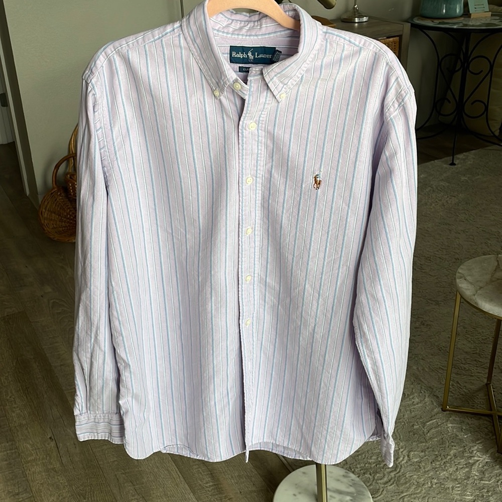 Ralph Lauren Classic Fit Button Down Long Sleeve